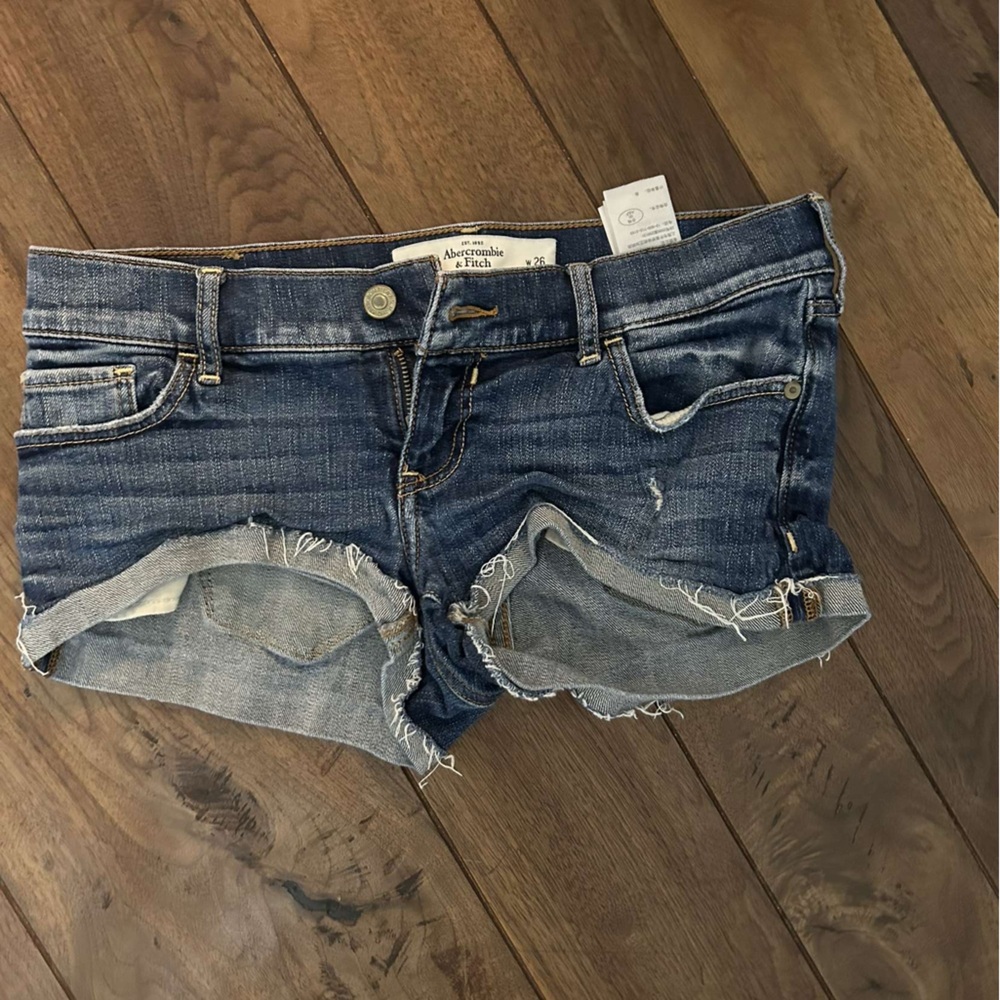 Low rise Jean shorts